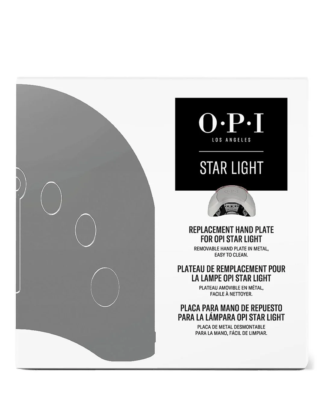 OPI STAR LIGHT Gel Lamp - Hand Plate GelColor: OPI STAR LIGHT Gel Lamp - Hand Plate