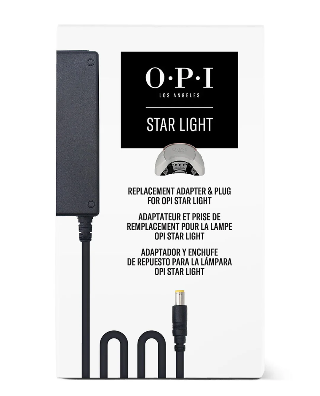 OPI STAR LIGHT Gel Lamp - Adaptor GelColor: OPI STAR LIGHT Gel Lamp - Adaptor