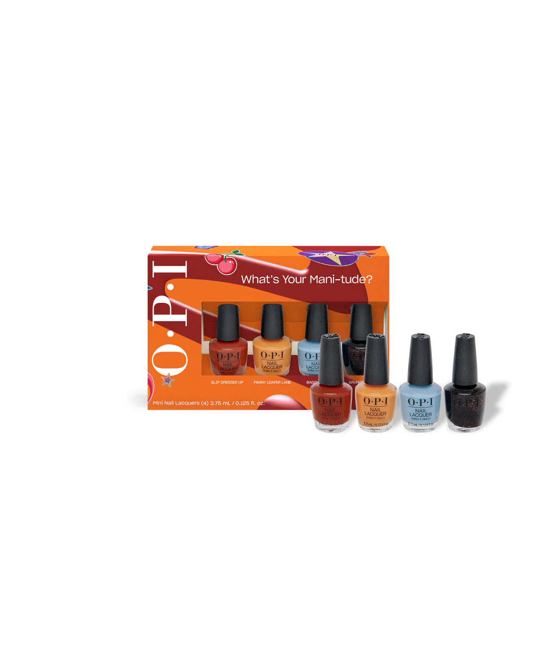 Fall '25 Nail Lacquer 4PC Mini-Pack What's Your Mani-tude?: Fall '25 Nail Lacquer 4PC Mini-Pack